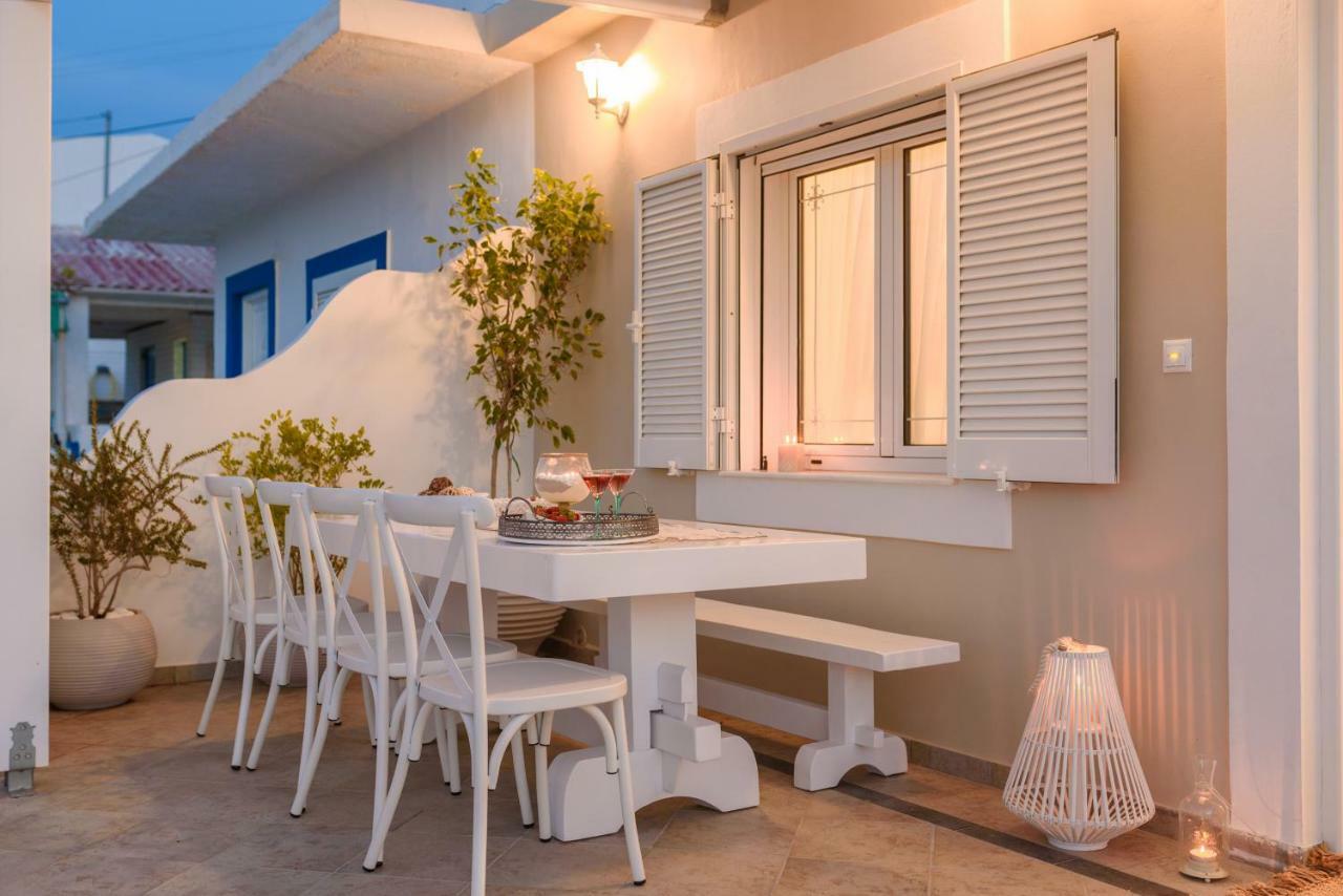 Full View In A Luxury House Villa Kalamaki  Luaran gambar